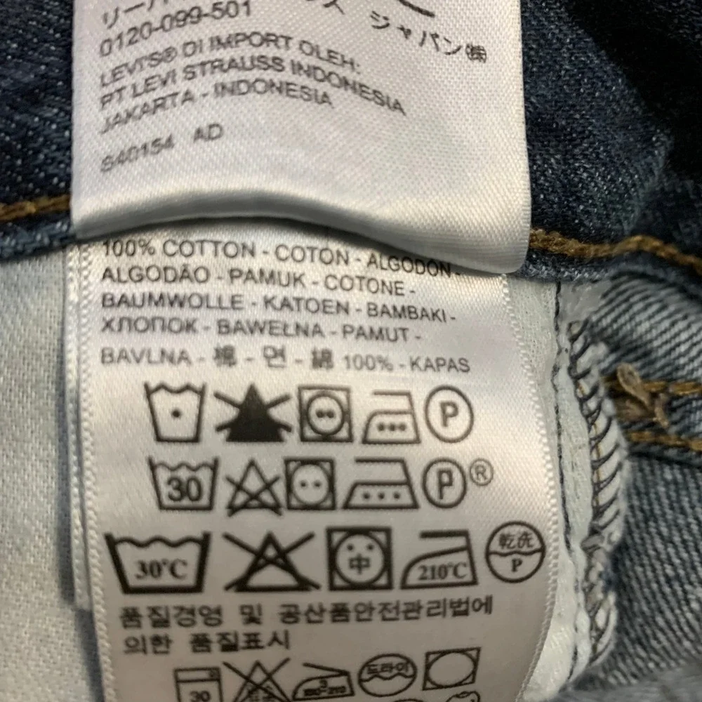 Levi's 514 Straight Leg Jeans Medium Wash Men's 30x32 Modern Denim